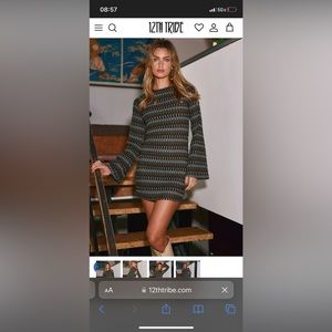 Songbird sweater dress from 12th Tribe // XS